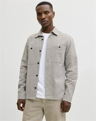 Jack & Jones - JPRBlurayle Linen Solid Skjorte - Lemon Pepper